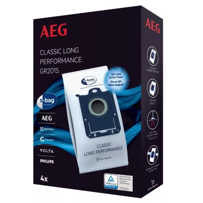 Electrolux GR201S sacchetti per aspirapolvere a traino