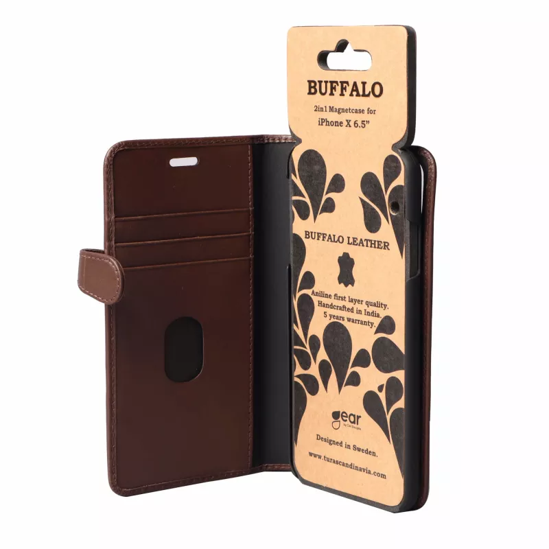 Buffalo 658565 custodia per cellulare a portafoglio marrone