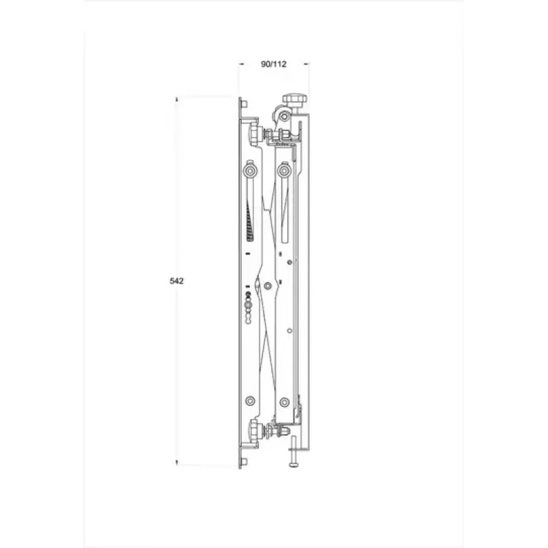 Supporto a parete per videowall Multibrackets M Public Push HD
