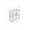 Supporto a parete per videowall Multibrackets M Public Push HD