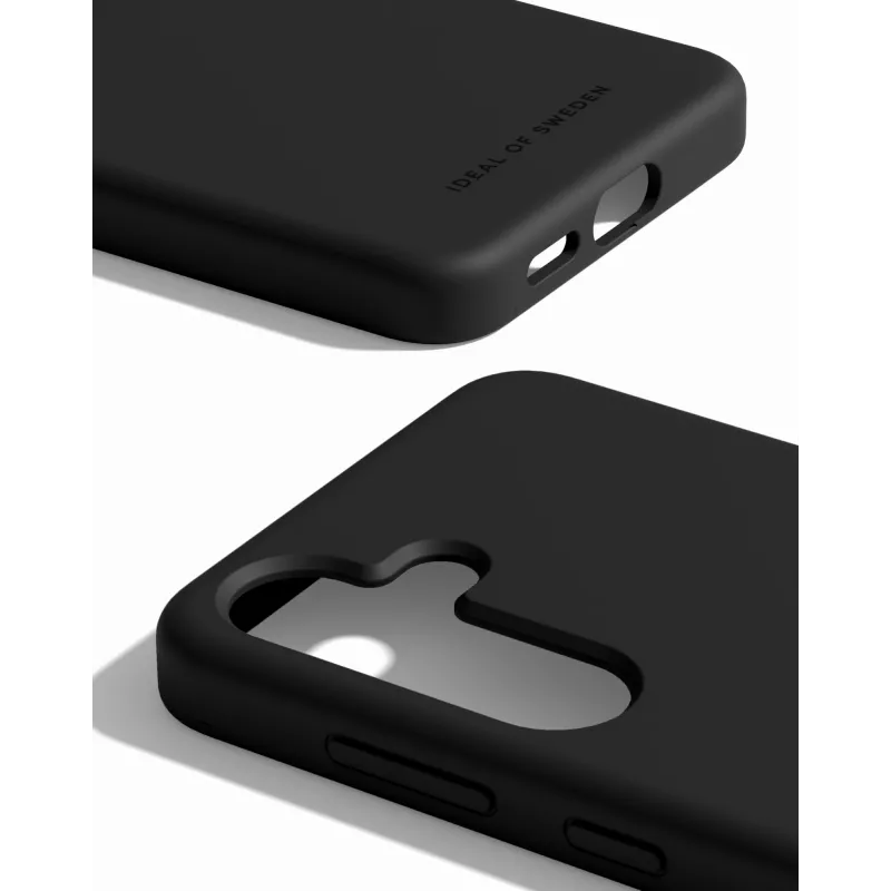 Custodia in silicone iDeal of Sweden MagSafe Galaxy S24 / S25 nero