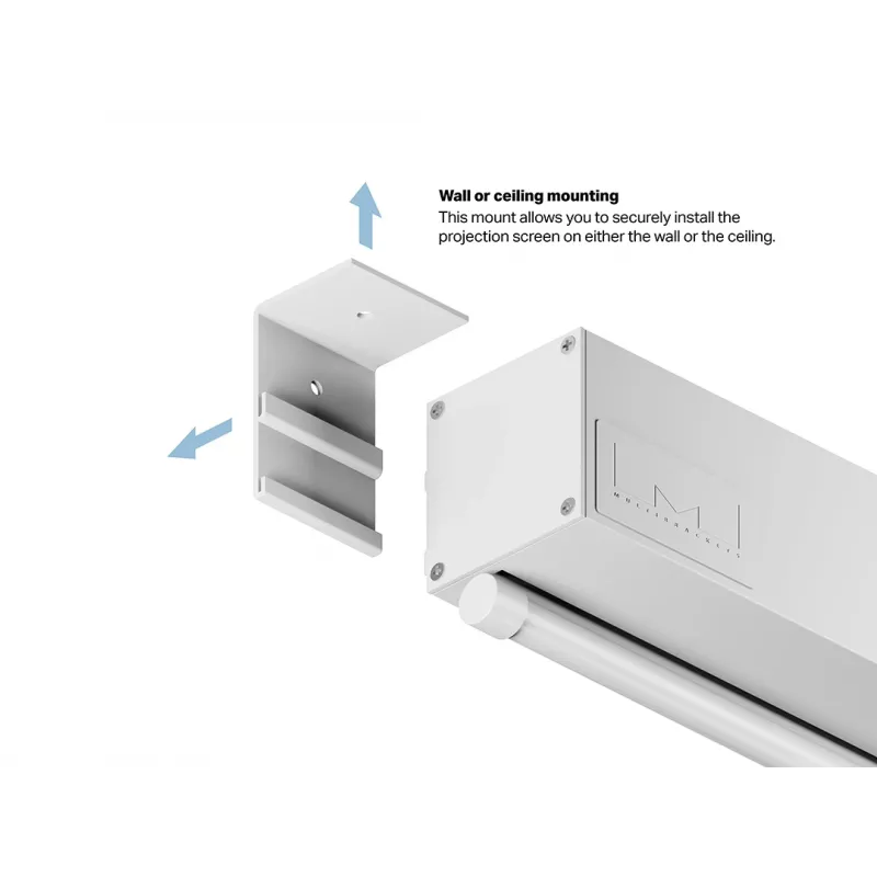 Multibrackets M 1:1 schermo di proiezione manuale 200x200, 112 pollici White Edition