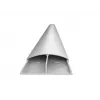 Canalina passacavi Multibrackets M SS alluminio 75 mm L - 1600 mm lunghezza