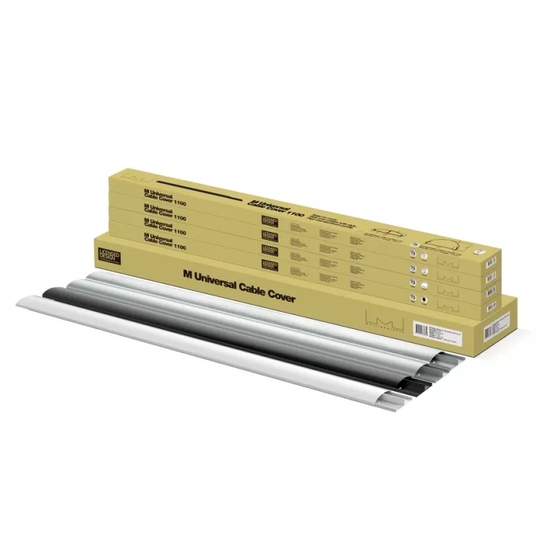 Canalina passacavi Multibrackets M SS alluminio 75 mm L - 1600 mm lunghezza