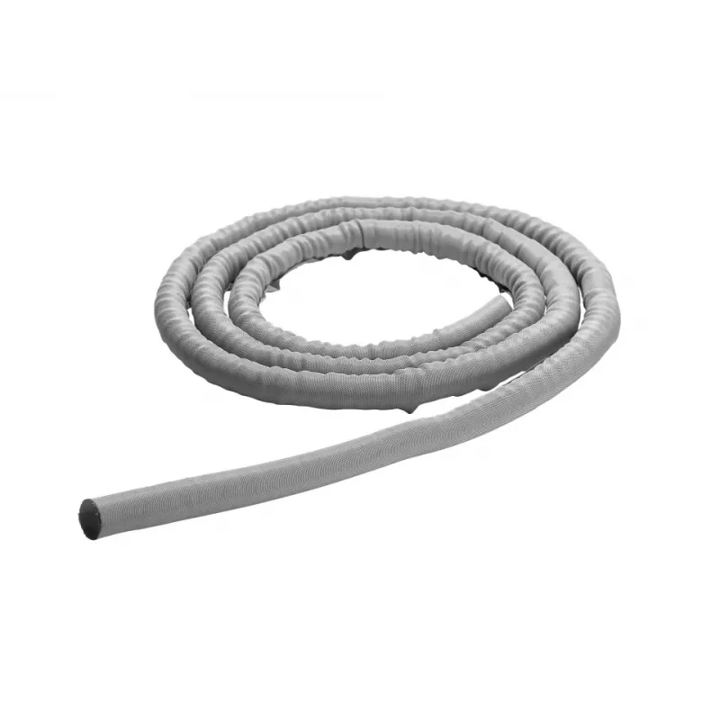 Guaina per cavi Multibrackets M Universal autoavvolgente 19 mm argento 25 m, poliestere, -50–150°C