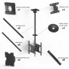 Supporto a soffitto Multibrackets M Public Medium Back to Back nero 3000