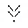 Braccio a gas VESA Multibrackets M Quad nero 40 kg 15-32 pollici