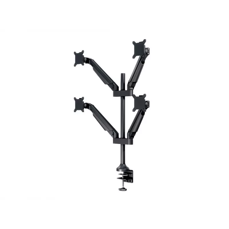 Braccio a gas VESA Multibrackets M Quad nero 40 kg 15-32 pollici