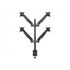 Braccio a gas VESA Multibrackets M Quad nero 40 kg 15-32 pollici