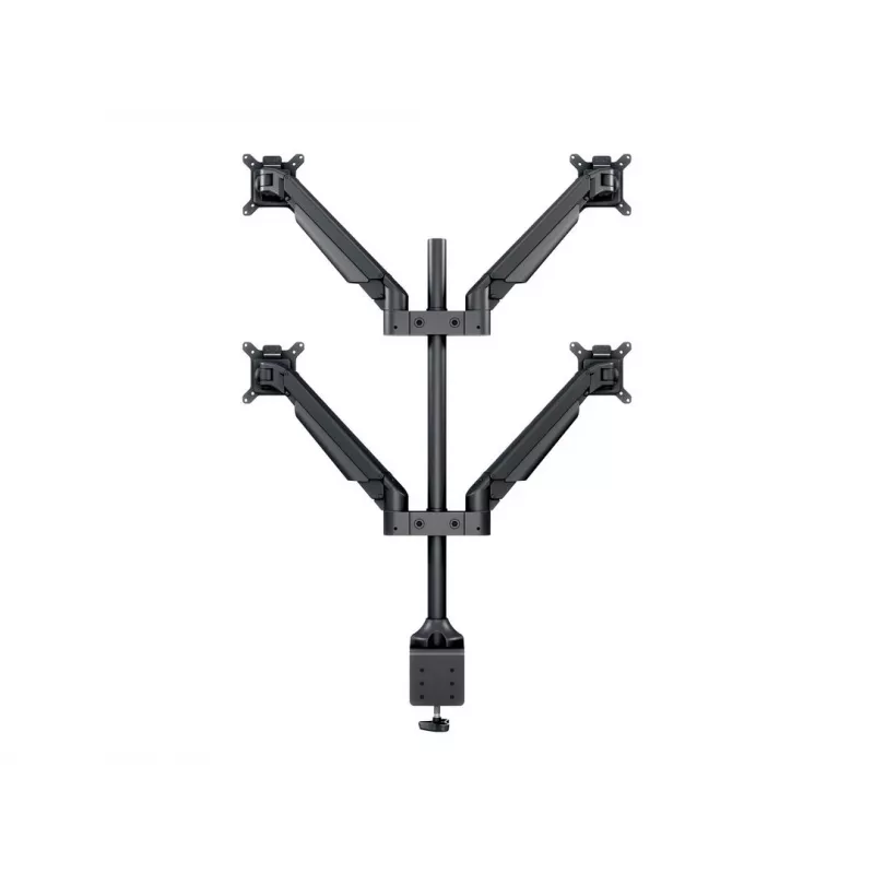 Braccio a gas VESA Multibrackets M Quad nero 40 kg 15-32 pollici