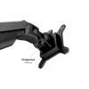 Braccio a gas VESA Multibrackets M Quad nero 40 kg 15-32 pollici