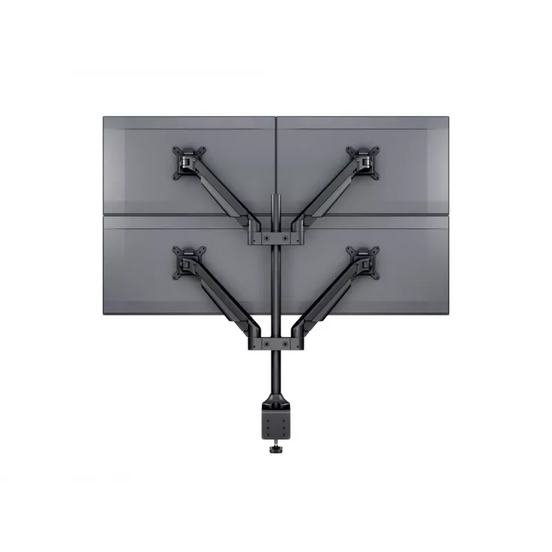 Braccio a gas VESA Multibrackets M Quad nero 40 kg 15-32 pollici