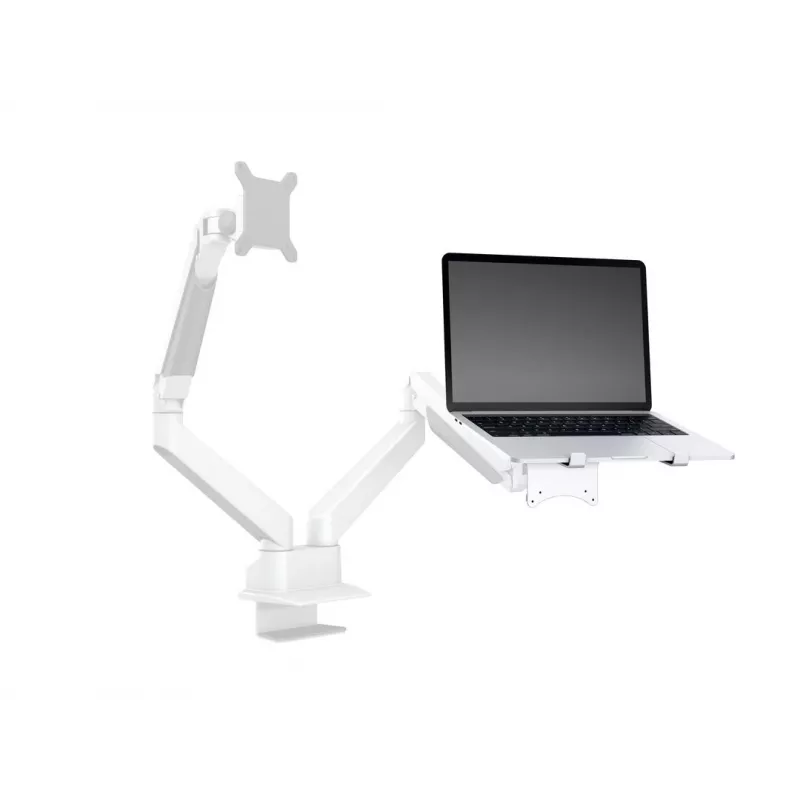 Supporto per laptop Multibrackets M braccio a gas argento
