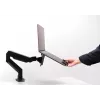 Supporto per laptop Multibrackets M braccio a gas argento