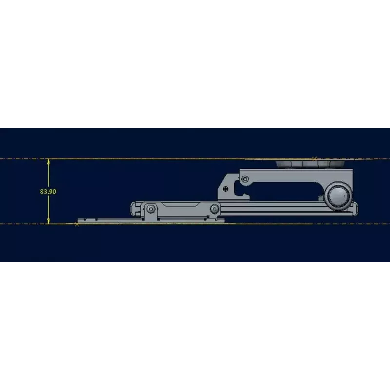 Supporto Multibrackets M Vesa Flip Down nero