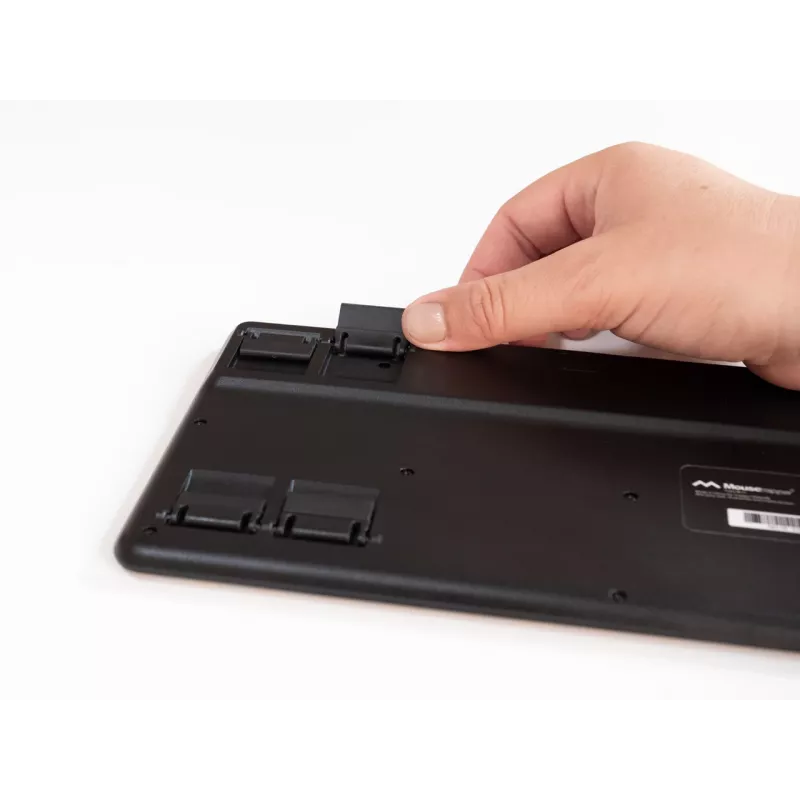 Tastiera Mousetrapper Type Mini QWERTY US USB-C, mini, con filo, USB, QWERTY, nero