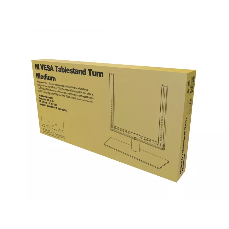 Supporto da tavolo Multibrackets M VESA Tablestand Turn nero medio MAX 400x400