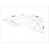 Supporto per cuffie Multibrackets M Headset Holder Wall nero