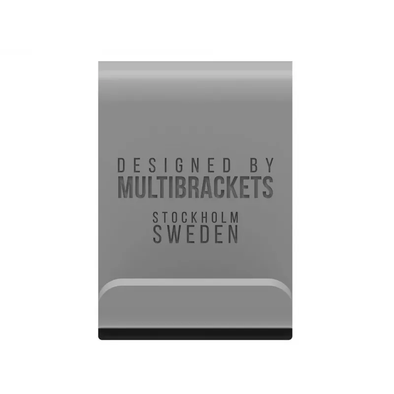 Supporto per cuffie Multibrackets M Headset Holder scrivania argento, supporto per cuffie, alluminio, 52 g, argento