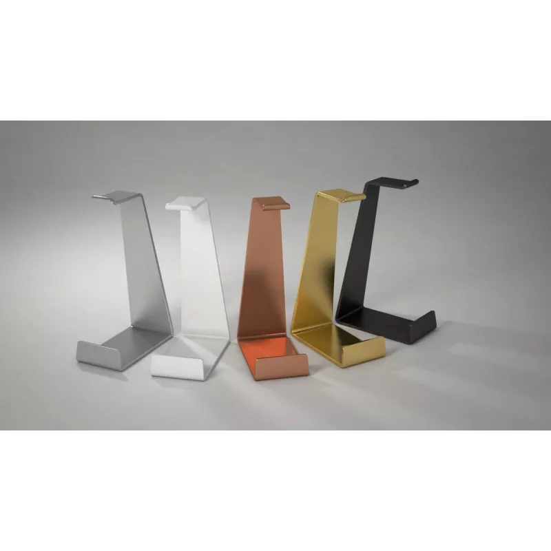 Supporto per cuffie Multibrackets M Headset Holder supporto da tavolo argento alluminio