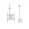 Supporto a soffitto Multibrackets M Public Ceilingmount Medium Single bianco 3000 capacità di carico massima 30 kg dimensione minima schermo 32 pollici dimensione massima schermo 55 pollici