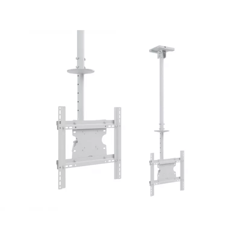 Supporto a soffitto Multibrackets M Public Ceilingmount Medium Single bianco 3000 capacità di carico massima 30 kg dimensione minima schermo 32 pollici dimensione massima schermo 55 pollici
