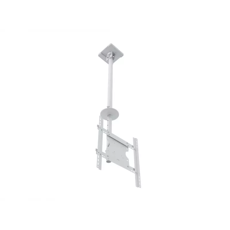 Supporto a soffitto Multibrackets M Public Ceilingmount Medium Single bianco 3000 capacità di carico massima 30 kg dimensione minima schermo 32 pollici dimensione massima schermo 55 pollici