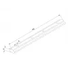 Prolunga per guida Multibrackets M Pro Series alluminio 180 mm