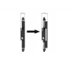 Braccio di montaggio per schermo piatto Multibrackets M Pro Series Micro-Adjustable Arms 400mm nero acciaio