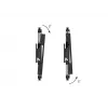 Braccio di montaggio per schermo piatto Multibrackets M Pro Series Micro-Adjustable Arms 400mm nero acciaio