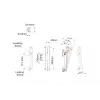 Braccio di montaggio per schermo piatto MULTIBRACKETS M Pro Series Tilt Arms 200 mm nero acciaio, 1,5 kg, 2 pezzi