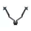 Multibrackets M VESA Gas Lift Arm Dual Side by Side nero morsetto 20 kg 15-32 pollici