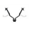 Multibrackets M VESA Gas Lift Arm Dual Side by Side nero morsetto 20 kg 15-32 pollici