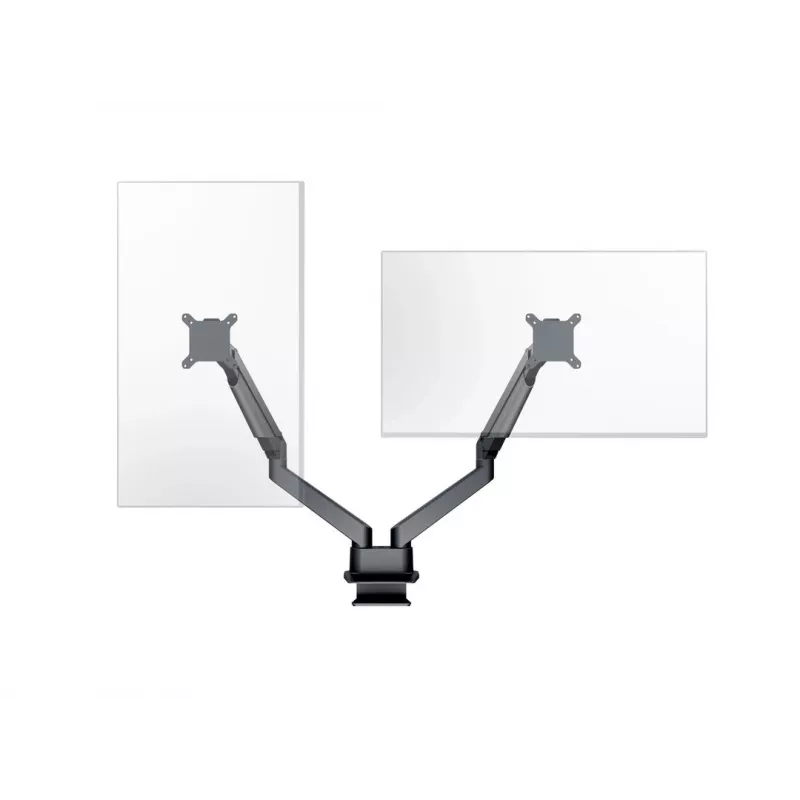 Multibrackets M VESA Gas Lift Arm Dual Side by Side nero morsetto 20 kg 15-32 pollici