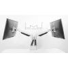 Multibrackets M VESA Gas Lift Arm Dual Side by Side nero morsetto 20 kg 15-32 pollici