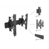 Supporto a parete Multibrackets M Wallmount Pro MBW1U nero 30 kg 40-65 pollici