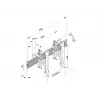 Supporto a parete Multibrackets M Wallmount Pro MBW1U nero 30 kg 40-65 pollici