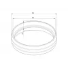 Multibrackets M Pro Series - copertura esterna per tubo nero