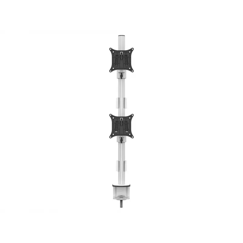 Multibrackets M VESA Deskmount Officeline Dual Vertical bianco