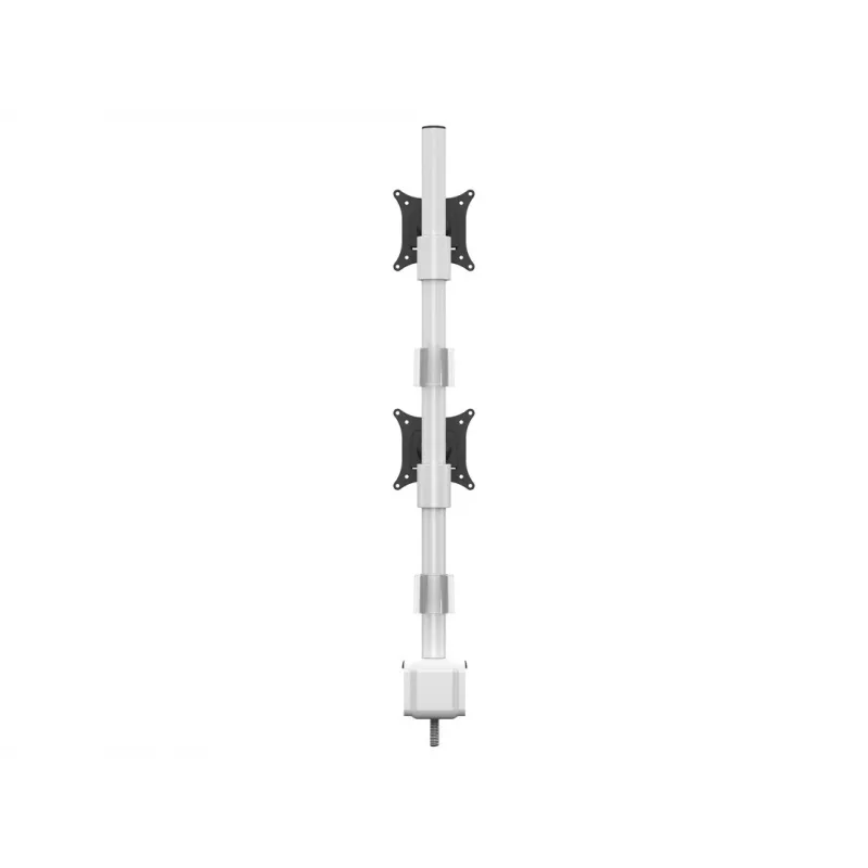 Multibrackets M VESA Deskmount Officeline Dual Vertical bianco