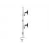Multibrackets M VESA Deskmount Officeline Dual Vertical bianco