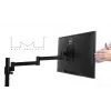 Supporto da tavolo Multibrackets M VESA Deskmount Officeline Single II nero