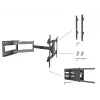 Multibrackets M Universal Long Reach Arm 1010 mm HD Single 40 kg 42-75 pollici