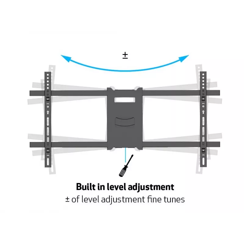 Multibrackets M Universal Long Reach Arm 1010 mm HD Single 40 kg 42-75 pollici