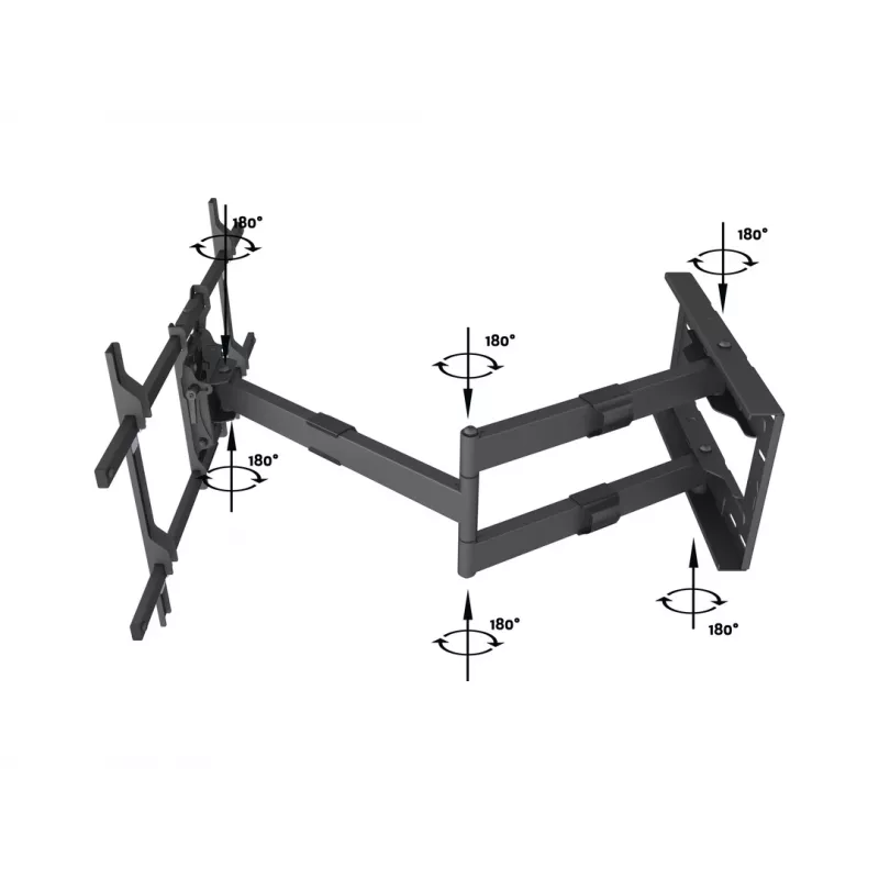 Multibrackets M Universal Long Reach Arm 1010 mm HD Single 40 kg 42-75 pollici