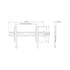 Multibrackets M OLED supporto a parete per TV Super slim Fixed 50 kg 32-65 pollici
