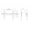 Supporto a parete per TV Multibrackets M OLED Super slim Tilt 50 kg 32-65 pollici