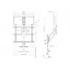 Supporto, Multibrackets, M Pull Down Full Motion Flexarm