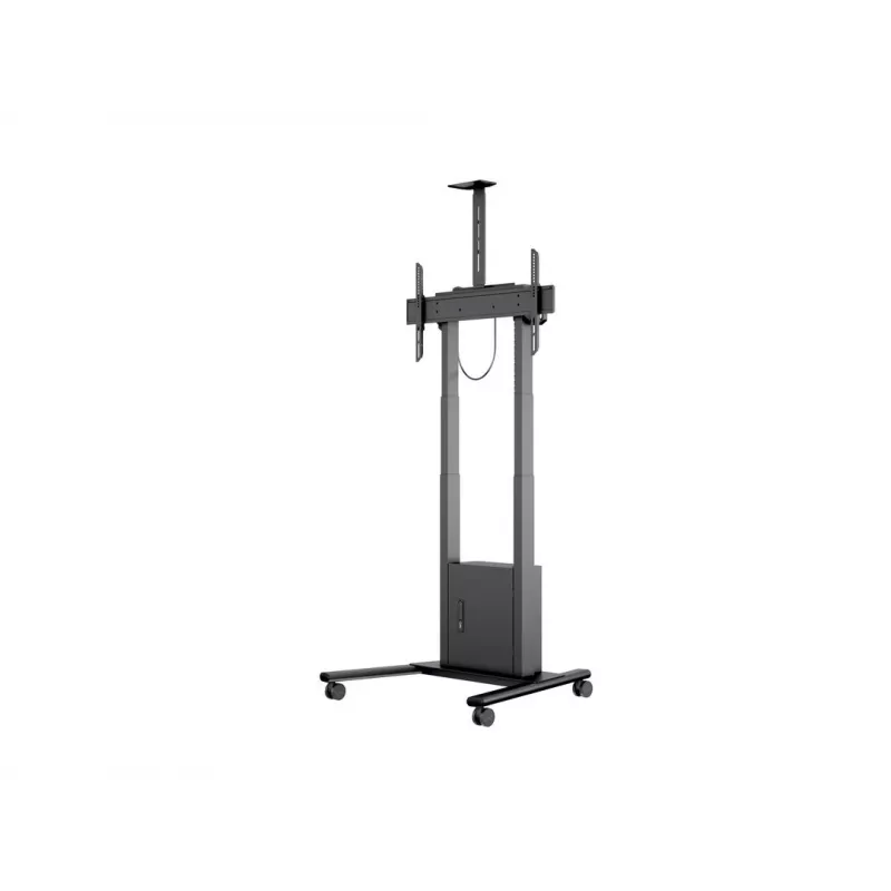 Multibrackets M Motorized Floorstand 120 kg nero incl. armadio e ripiano per camera