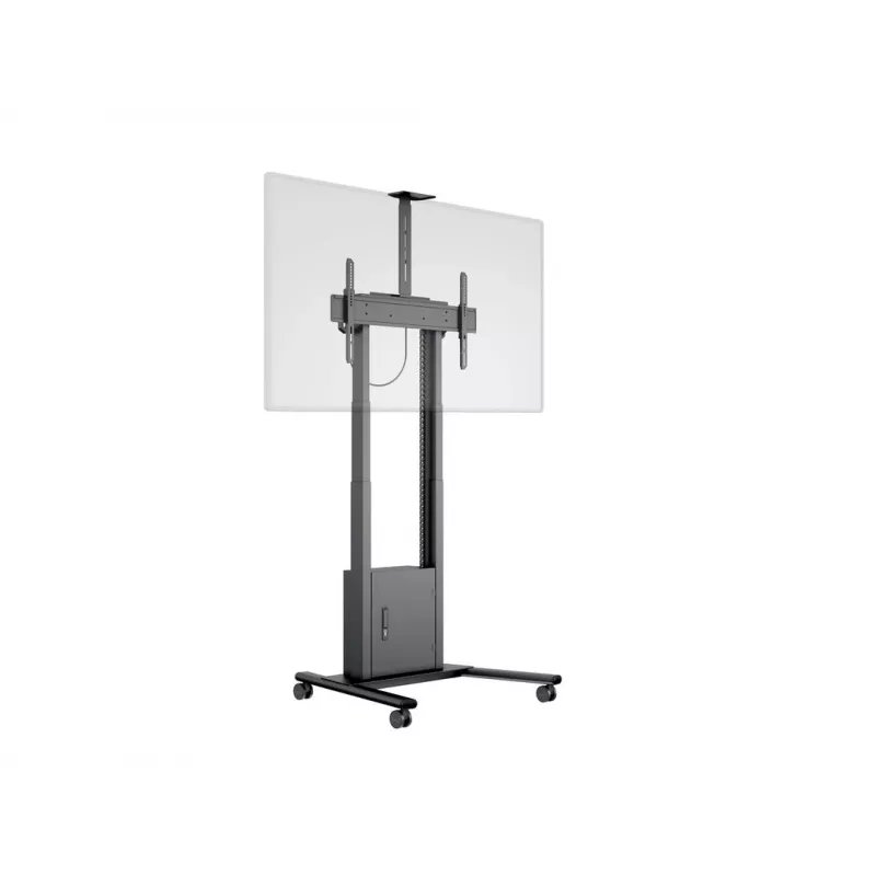 Multibrackets M Motorized Floorstand 120 kg nero incl. armadio e ripiano per camera